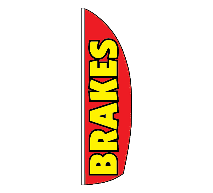 BRAKES Feather Flag (BRAK1)