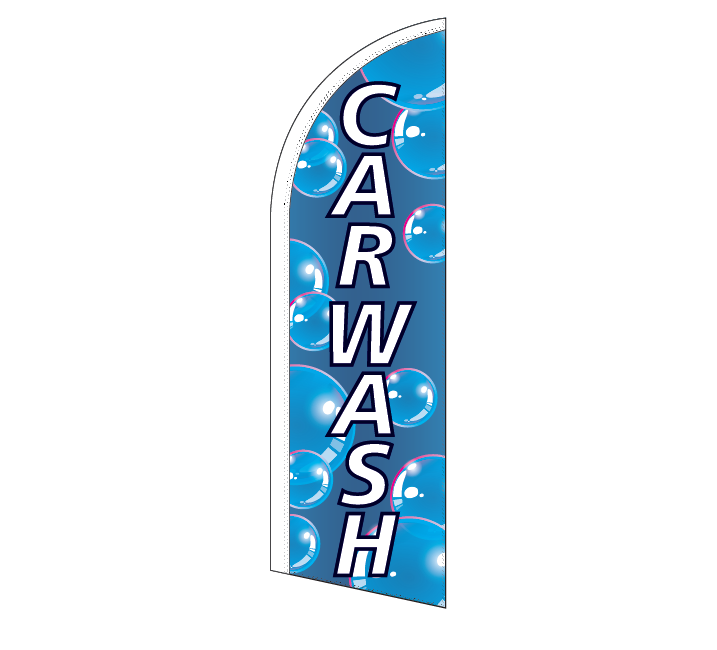 CARWASH Feather Flag (CARW3)