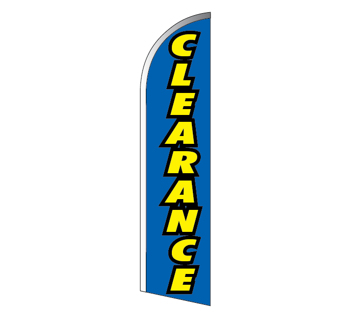 CLEARANCE Feather Flag (CLEA3)