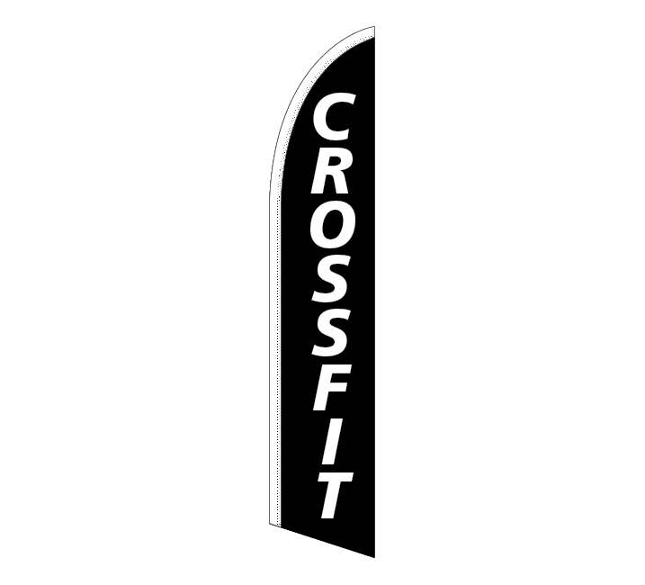 CROSSFIT Feather Flag (CROS1)