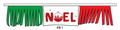 Metallic Fringe Holiday Pennants