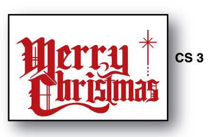 Metallic Fringe Holiday Pennants