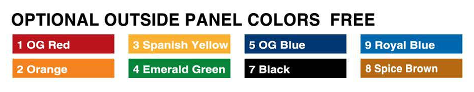 3 Stripe Message Drapes