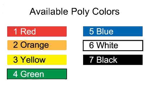 Jumbo Poly Pennant Strings