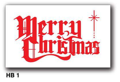 Stock Holiday Vinyl Banners (3'x5')