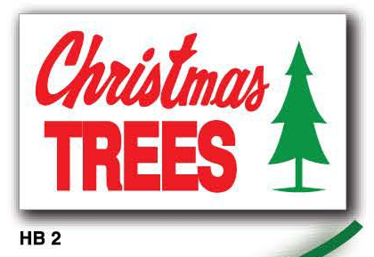 Stock Holiday Vinyl Banners (3'x5')