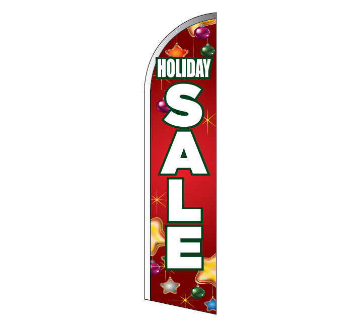 HOLIDAY SALE Feather Flag (HOLI2)