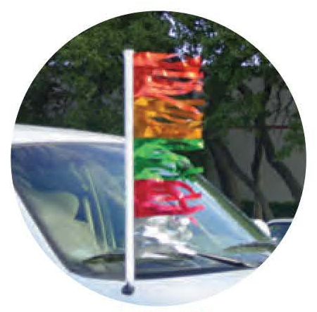 Automotive Antenna Pennants