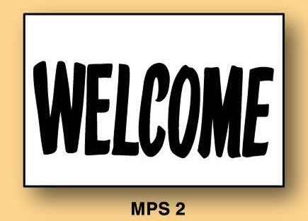 Metallic Fringe Pennants with Message Panel