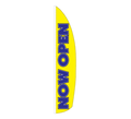 NOW OPEN Feather Flag (NOWO1)