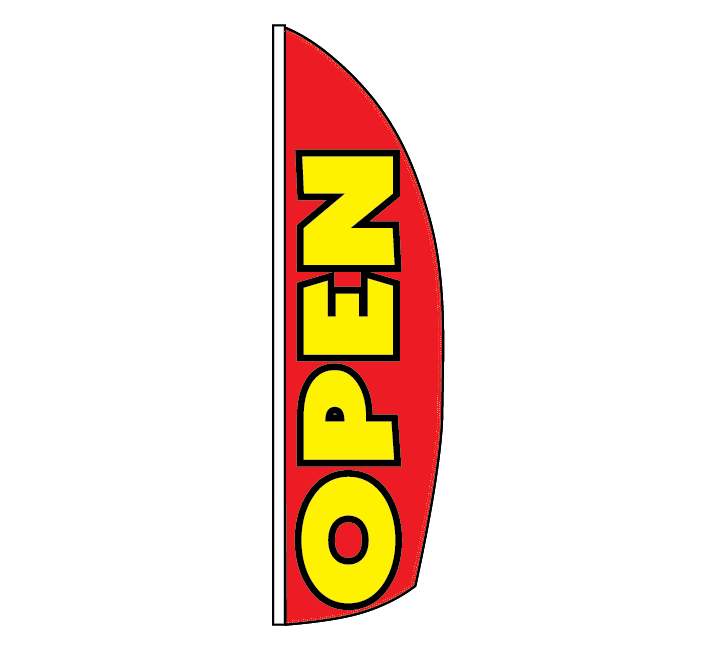 OPEN Feather Flag (OPEN2)