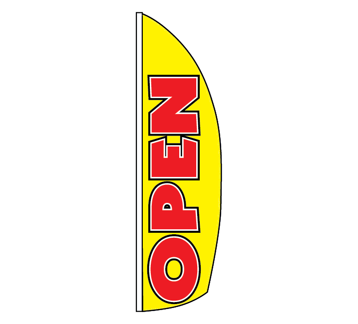 OPEN Feather Flag (OPEN3)