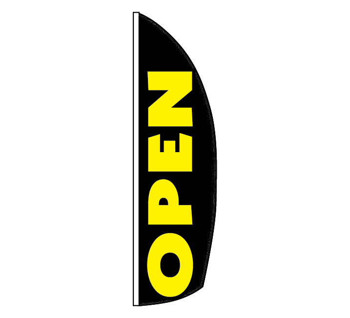 OPEN Feather Flag (OPEN4)