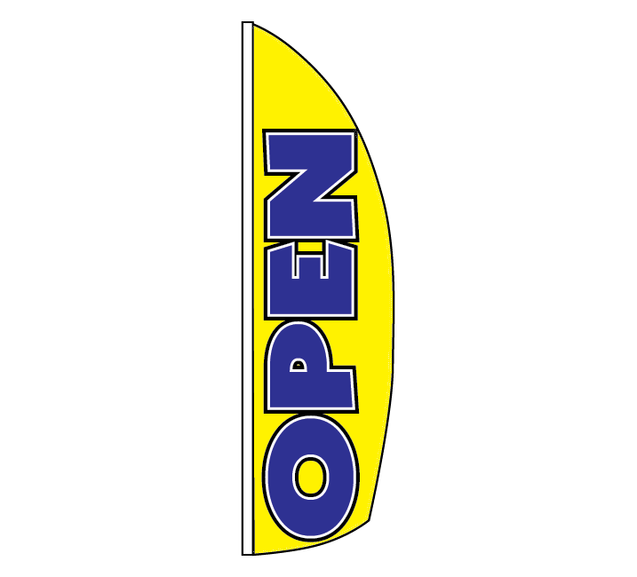 OPEN Feather Flag (OPEN5)