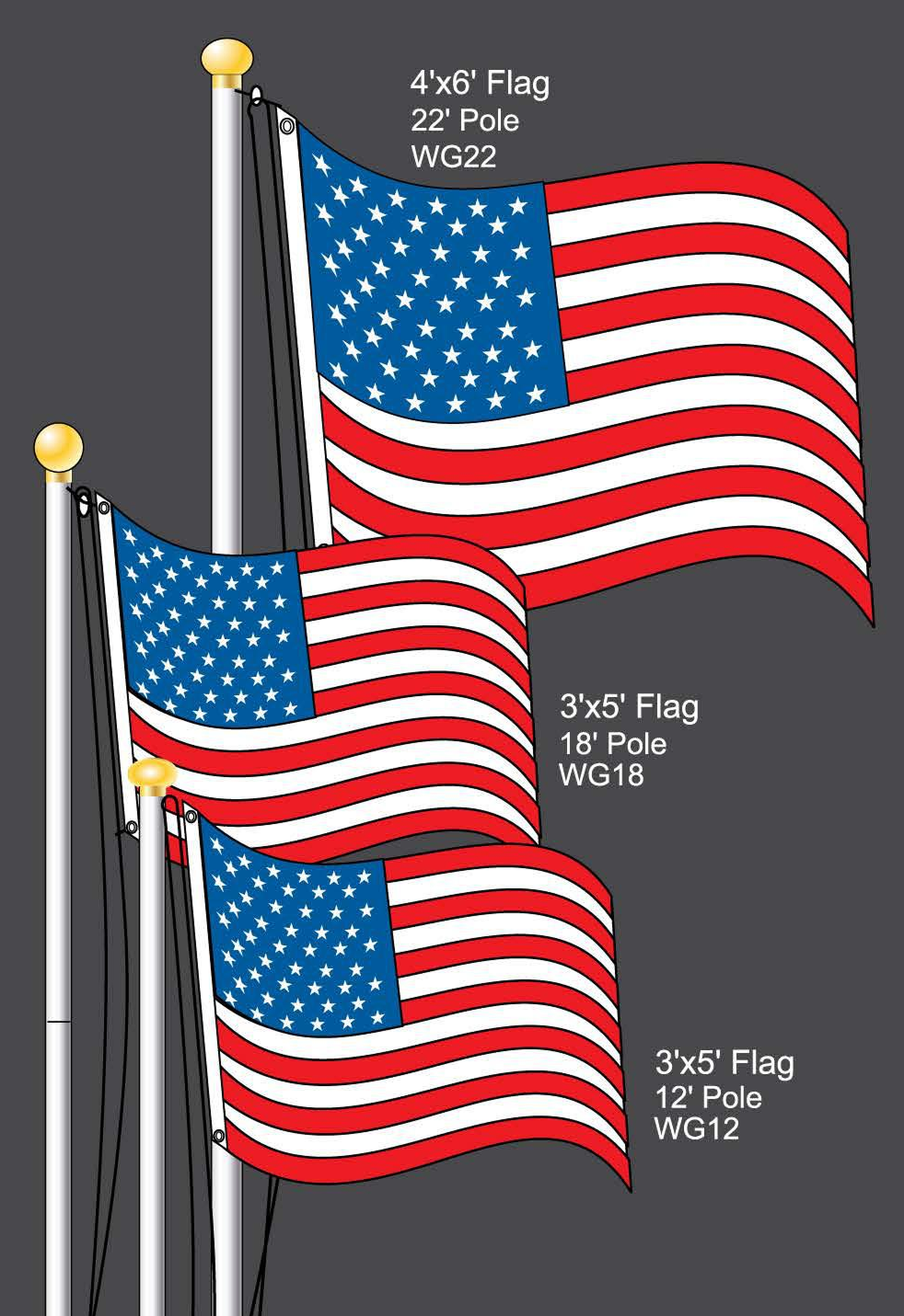 Residential & Commercial Flagpoles