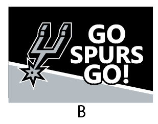 NBA Flags - San Antonio Spurs