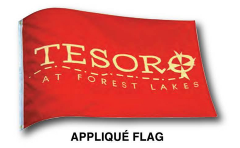 Custom Appliqué Flags