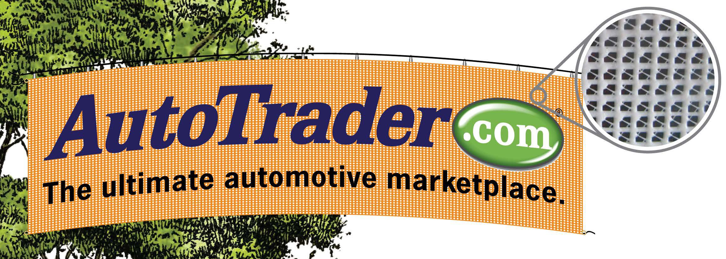 Digitally Printed Mesh Banners