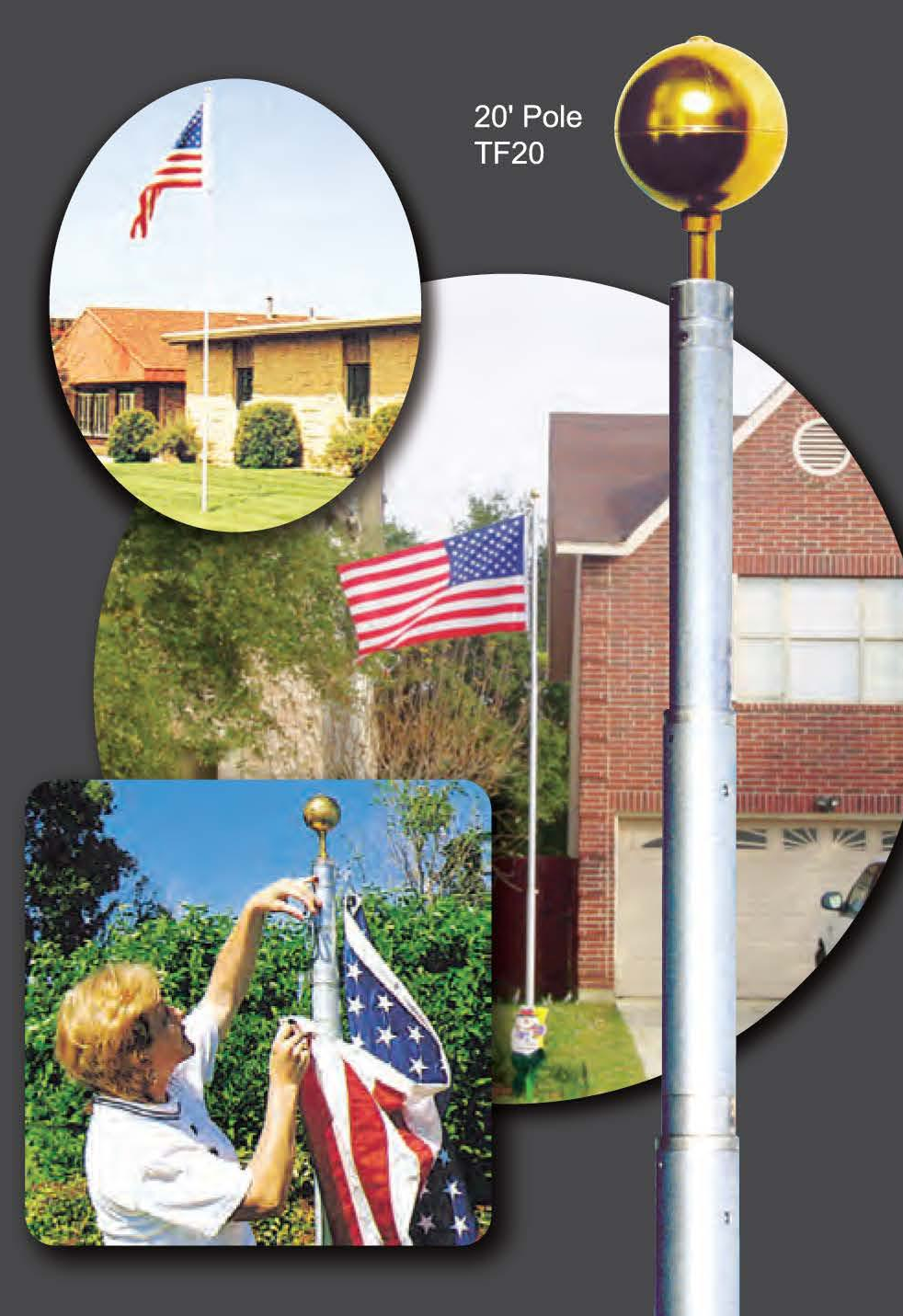 Residential & Commercial Flagpoles