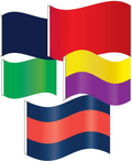 Solid & Striped Attention Flags