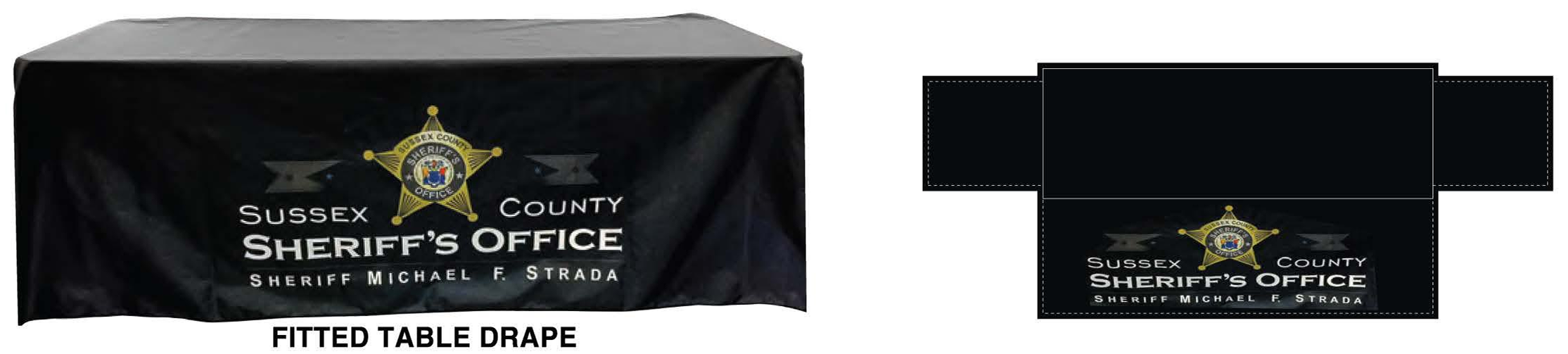 Polyester Fitted Table Drape