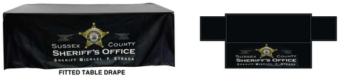 Polyester Fitted Table Drape