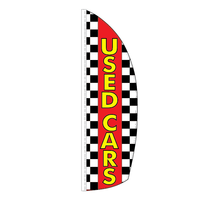 USED CARS Feather Flag (USED1)