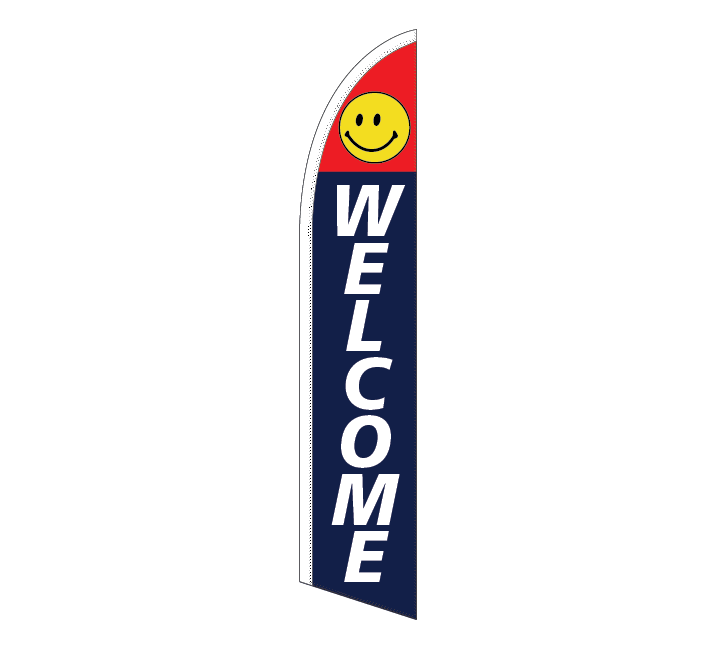 WELCOME Feather Flag (WELC2)