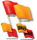 Fluorescent Warning Flags & Markers