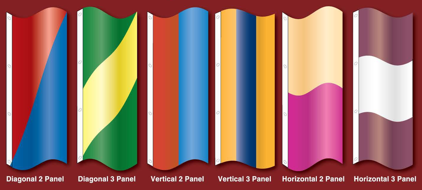 Tall Attention Flags